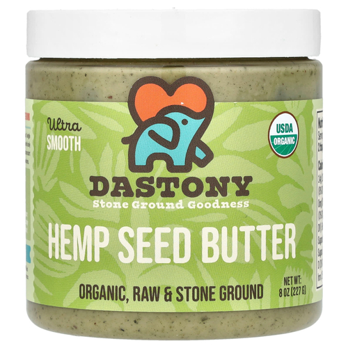 Dastony, Органическое масло из семян конопли, ультра-гладкое, 227 г (8 унций)