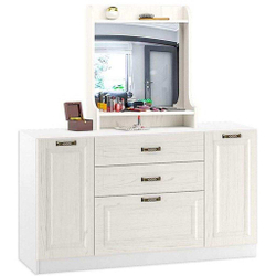 Спальня Ливерпуль вар.6 Белый/Ясень ваниль