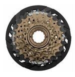 Трещотка MF-TZ500-CP Shimano (14-16-18-21-24-28 зубьев) 6 скор., с защитой цепи, арт.520047 (10216170/160122/3012291, Китай)