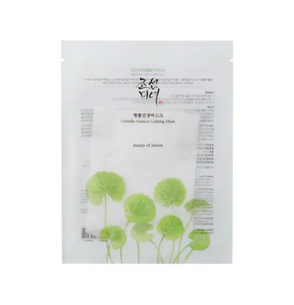 Маска тканевая с экстрактом центеллы Beauty of Joseon Centella Asiatica Calming Mask, 25 мл