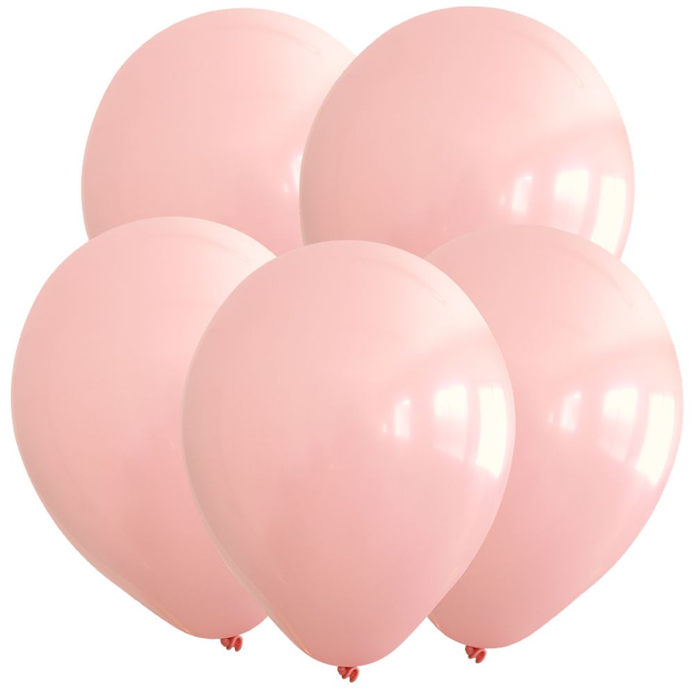 Шар (12"/30 см) Нежно-розовый, Пастель 50 шт.