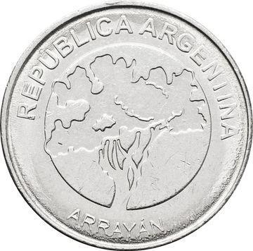 5 песо 2020 Аргентина