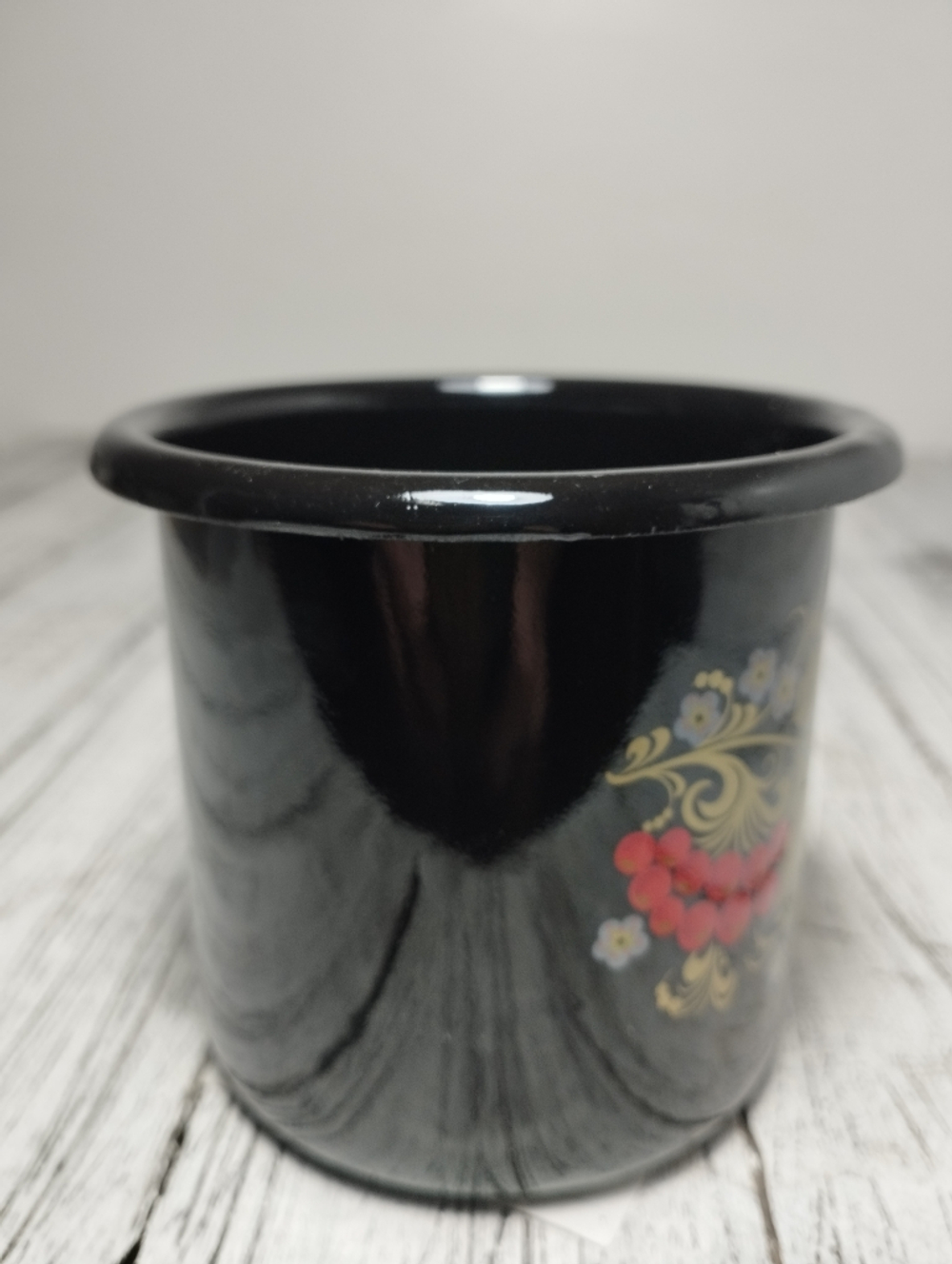 Кружка 0,4л с рис Рябина черная 1с2с