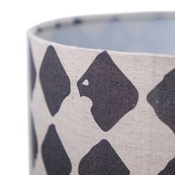 Абажур "Ромбы серые"