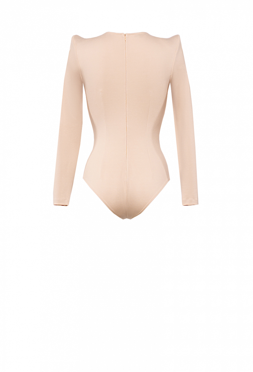 Боди укороченное бежевое 09-02-21SS