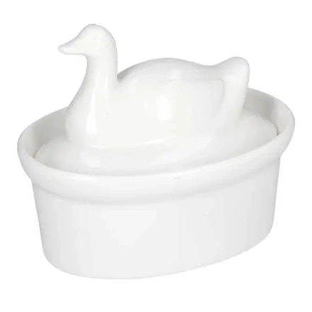 La Porcellana Bianca Террин 16х11см для запекания утки.