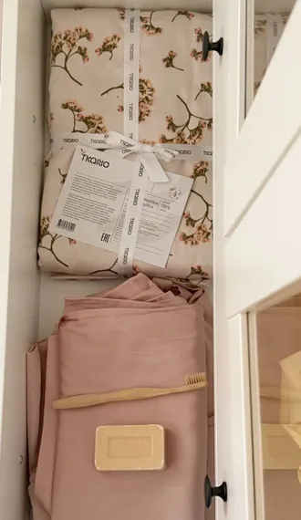 Комплект постельного белья из сатина с принтом "Степное цветение", Prairie, 150х200 см
