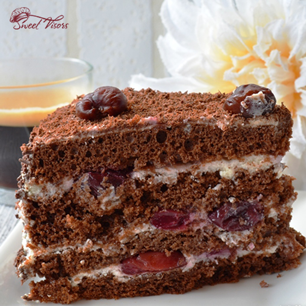 Торт Пряная вишня на заказ. Кондитерская Sweet Visors Сладкие Козырьки Светланы Дегтеревой