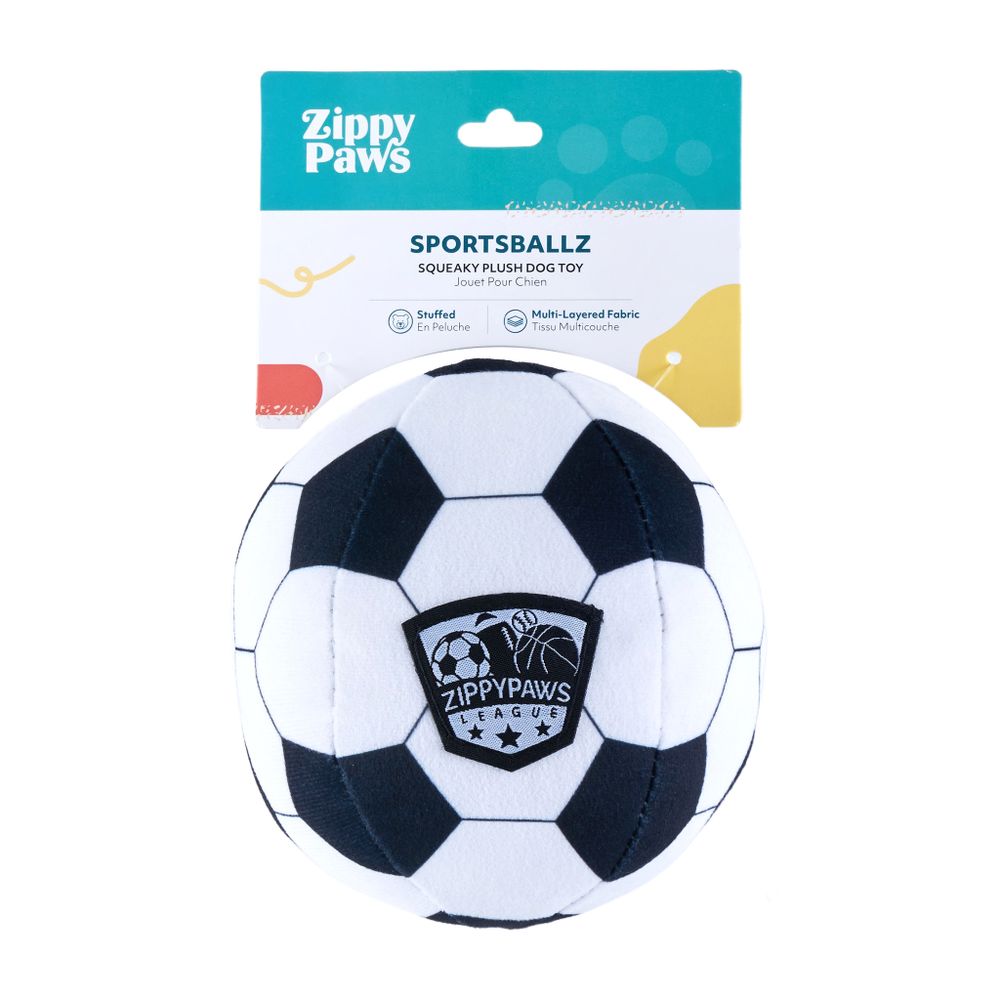 Игрушка SportsBallz Футбольный мяч ZippyPaws