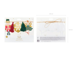 Гирлянда Щелкунчик с кисточками