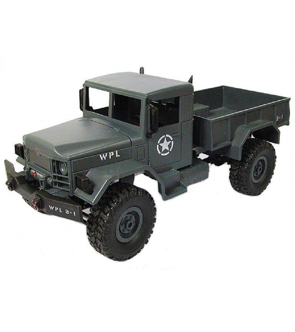 Радиоуправляемая машина WPL B-14R военный грузовик (серый) 1/16 2.4G RTR