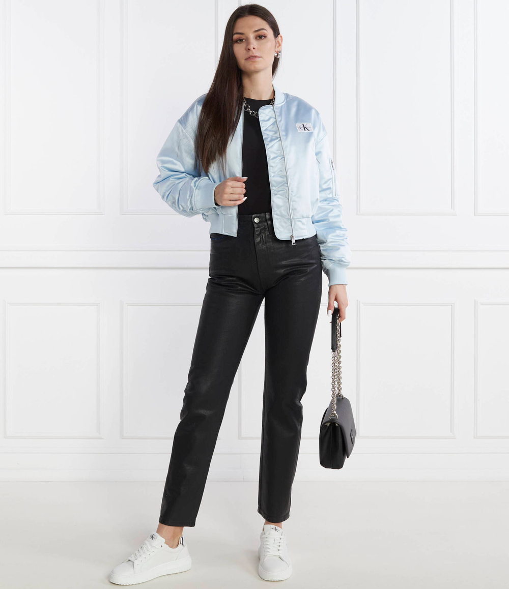 Куртка бомбер CALVIN KLEIN JEANS - голубой(J20J222591)