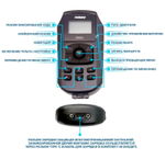 Лодочный электромотор Hidea OMS150S 12V/54" (55 lbs), черный