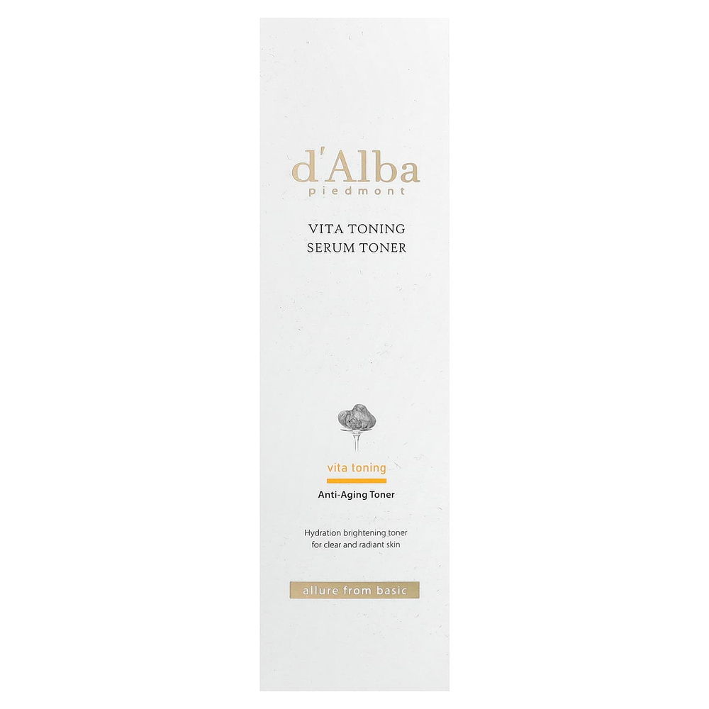 d'Alba, Vita Toning, сыворотка и тоник, 180 мл (6,08 жидк. унции)
