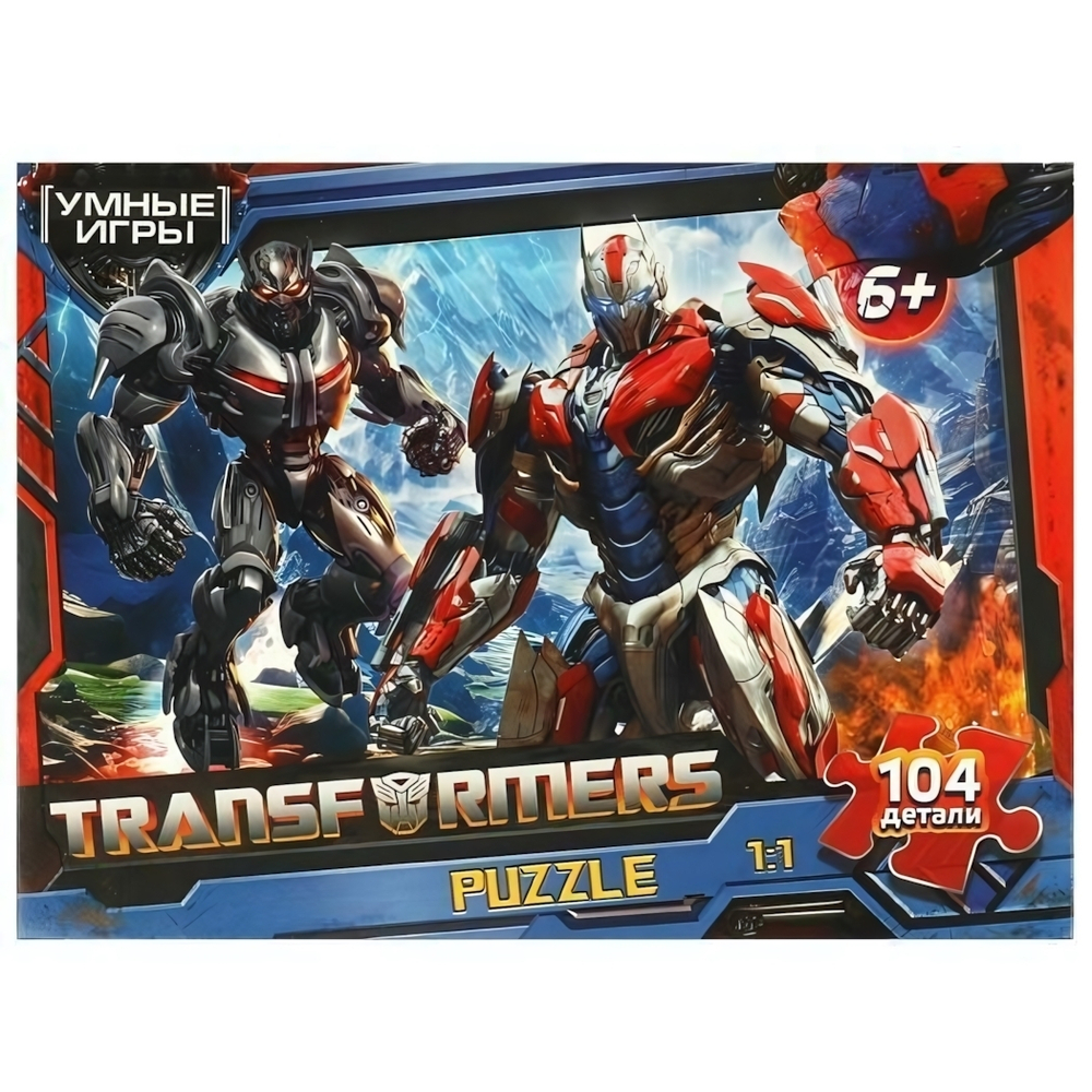 Пазл 104эл. "Трансформеры" 4660254419889 (Умные игры)