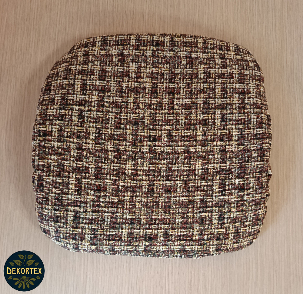 Набор чехлов на табурет из гобелена Аметист 1 (33х33 см) - 4шт