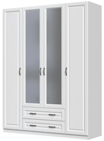 Кантри Шкаф ШР-4 2 зеркало