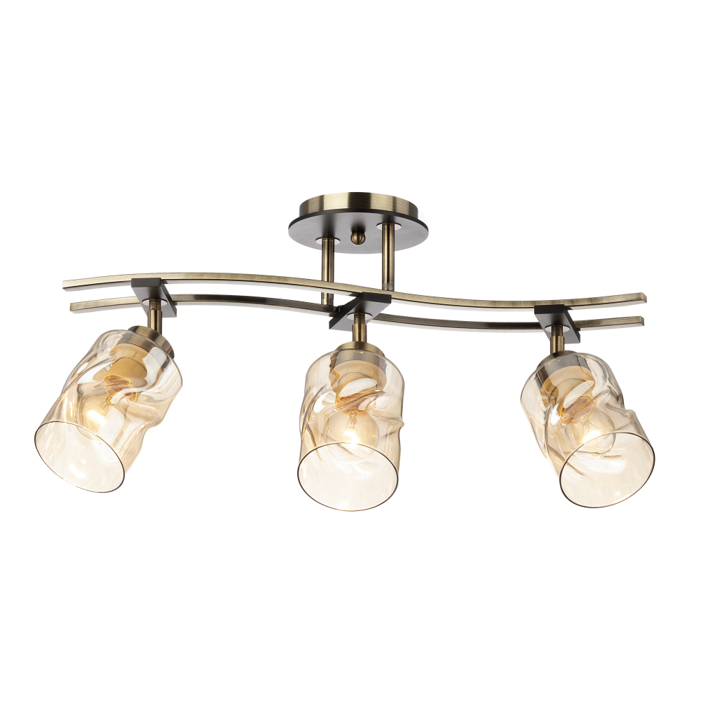 Citilux Мерида CL142134 Люстра с поворотными плафонами Бронза