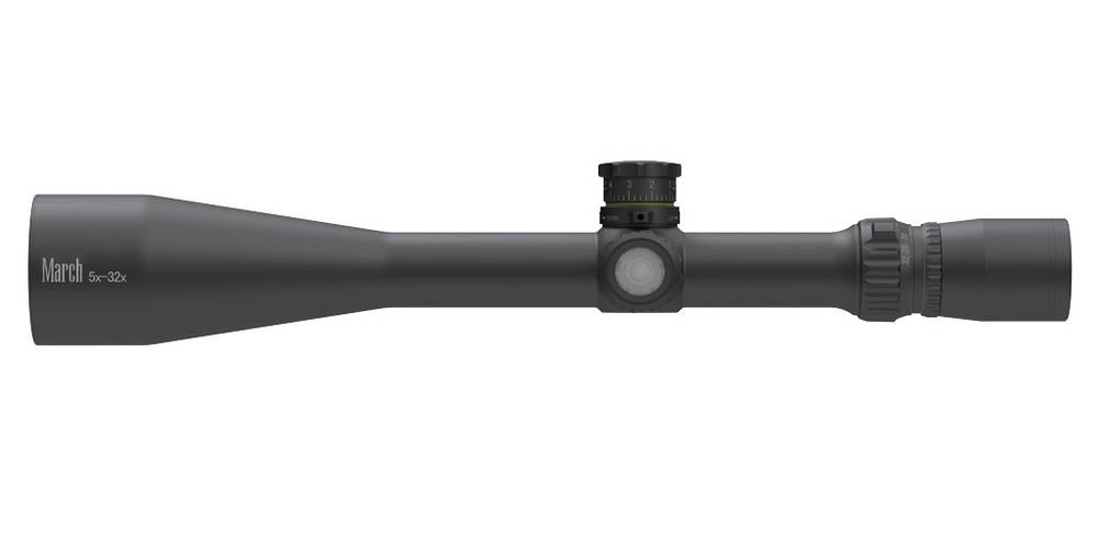 Оптический прицел March 5-32x52 с подсветкой, сетка MTR-FT, клик 1/8MOA (D32V52TI)