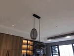 Pendant design lamp Knot by Brokis (Smoky)
