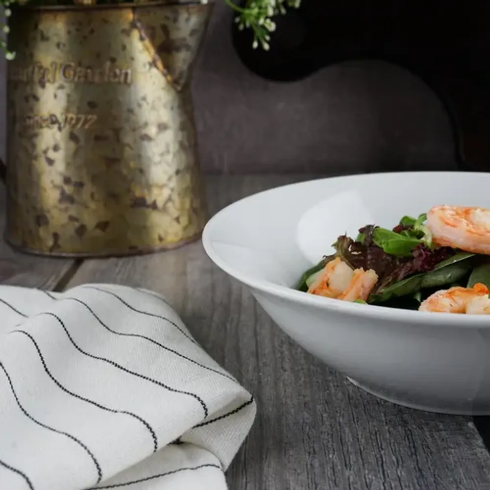 Салатник 800 мл d 20 см h5,8 см белый фарфор Glory Eco P.L. Proff Cuisine [4]