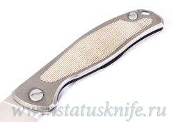 Нож Широгоров F95NL Elmax Micarta Green Canvas SRBSфотография - 5