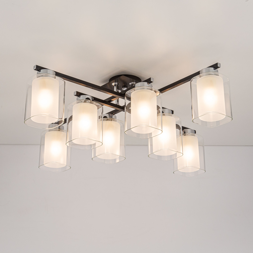 Citilux Диез CL111181 Люстра потолочная Чёрная