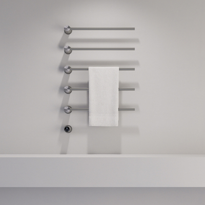 Полотенцесушитель электрический ABBER Charme AH4005BST сталь брашированная