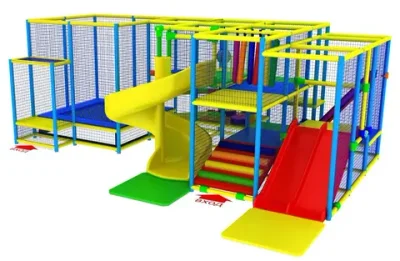 Детский игровой лабиринт «Крококот» (7,2*6*2,9 м)