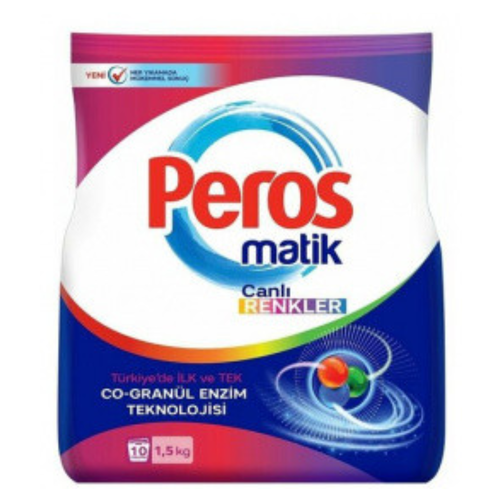 Стиральный порошок Peros для цветного белья 1,5 кг