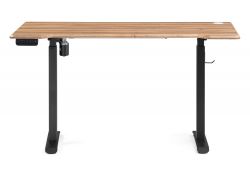 Компьютерный стол Маркос с механизмом подъема 140х80х75 дуб вотан / черный