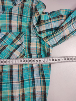 Блузка Oodji в клетку 44 размер