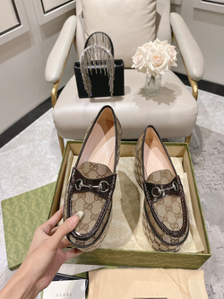 Gucci Horsebit Platform Loafer