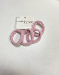 Резинка для волос, 4,5 см, блеск ( 4 шт.)