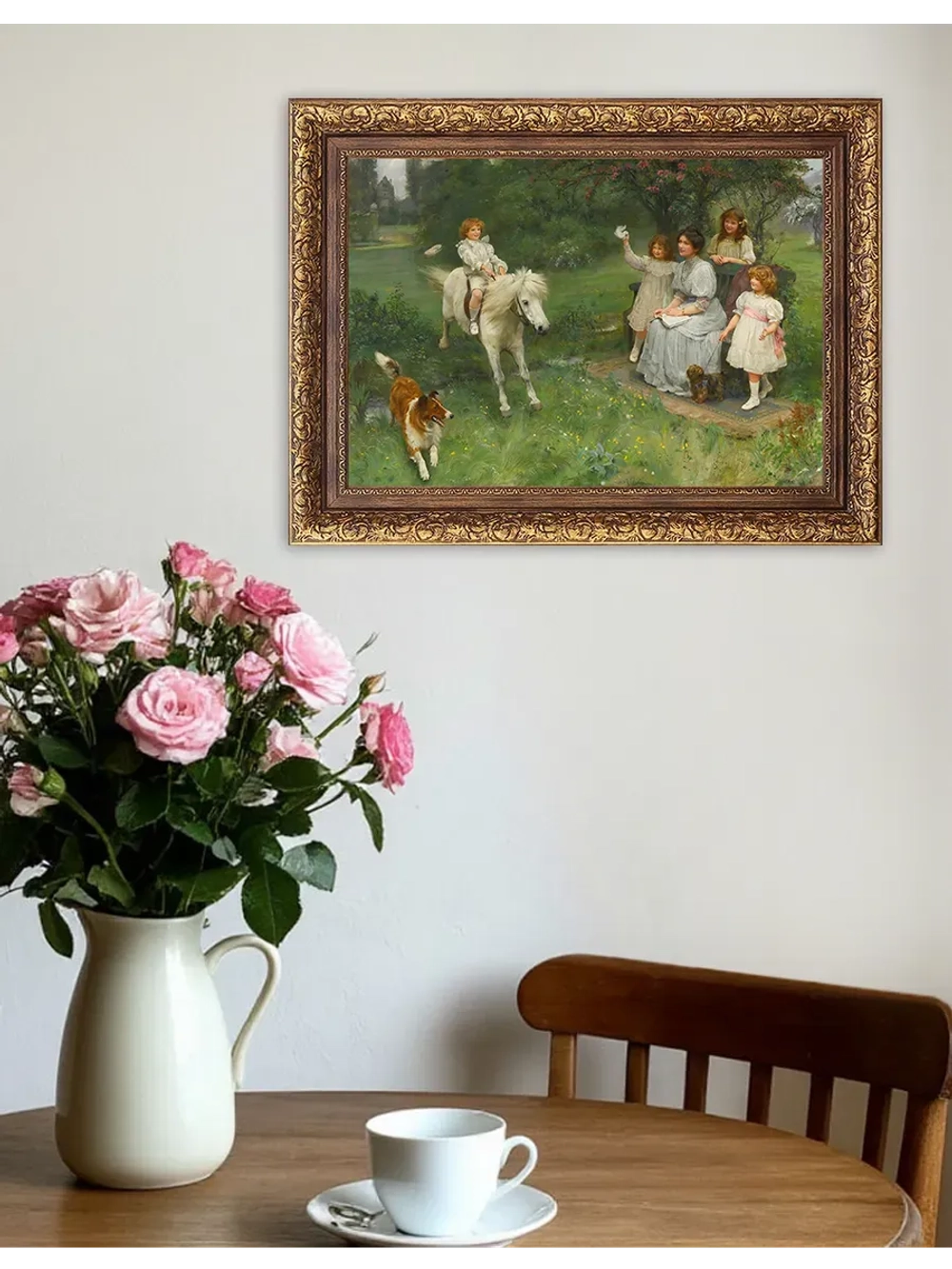 Картина на стену интерьерная на холсте "Дети"