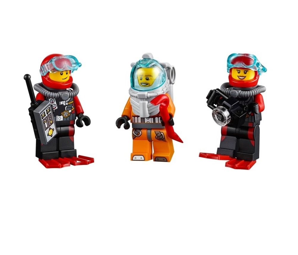 LEGO City: Набор Исследование морских глубин для начинающих 60091 — Deep Sea Starter — Лего Сити Город