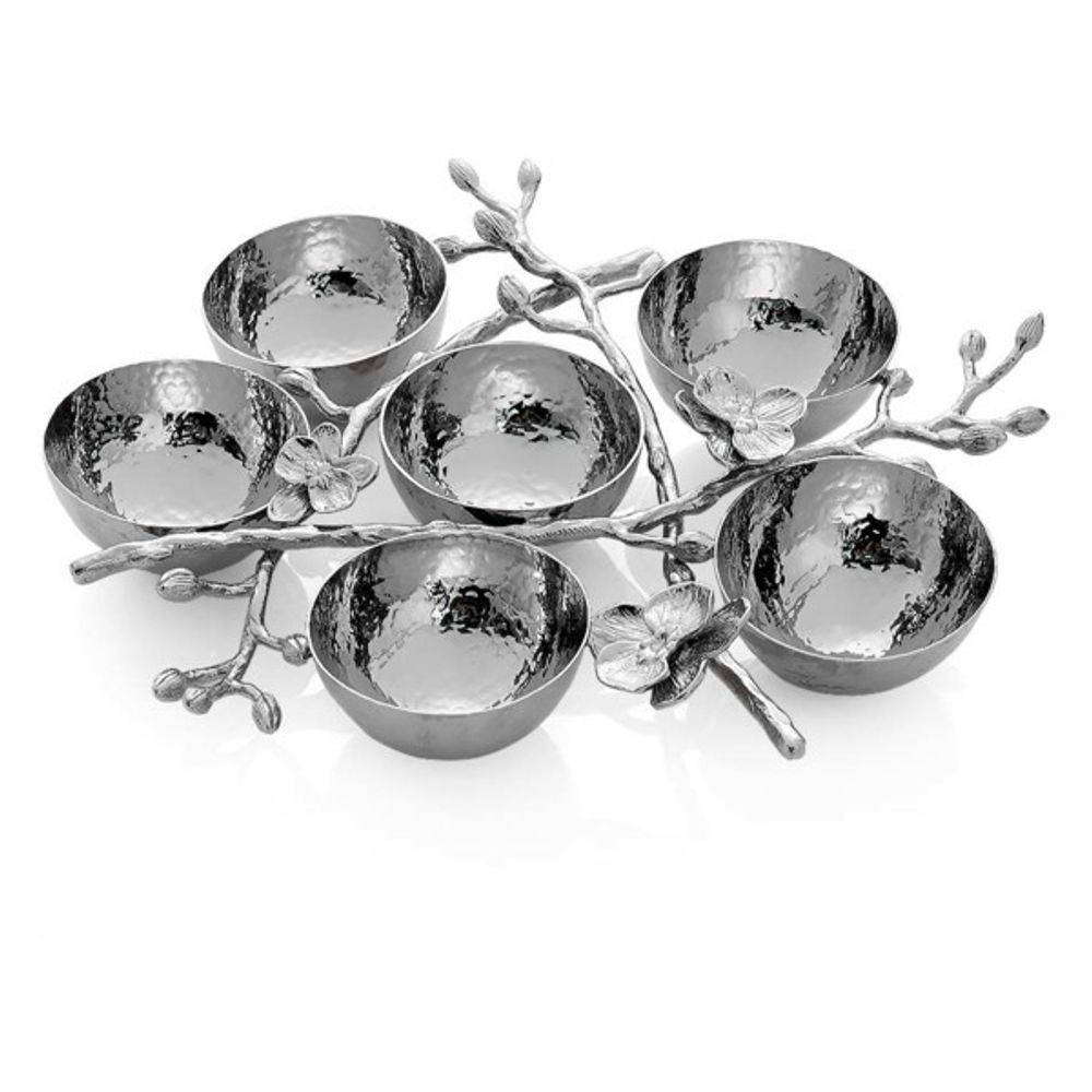 Салфетница 20см Michael Aram Белая орхидея