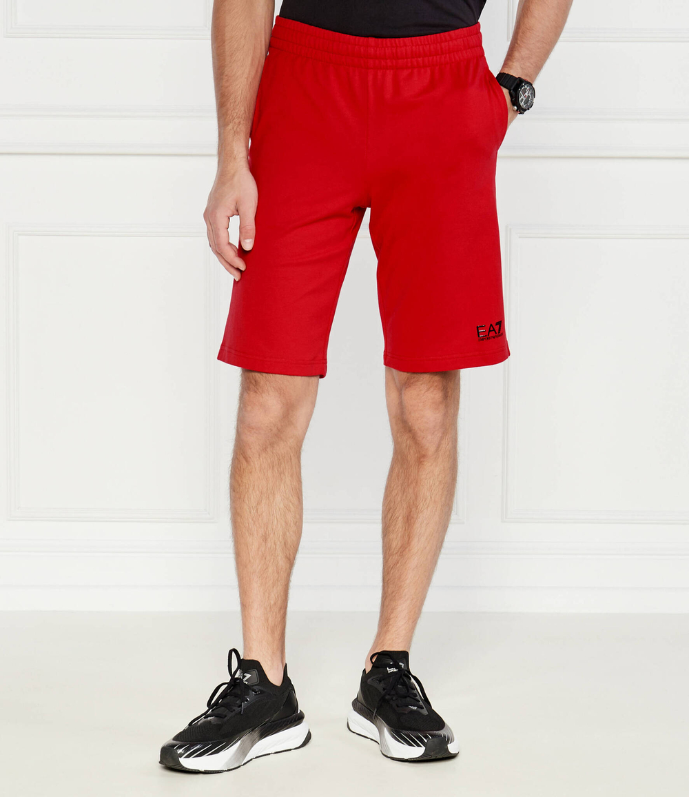 Шорты EA7 - красный(8NPS02 PJ05Z)