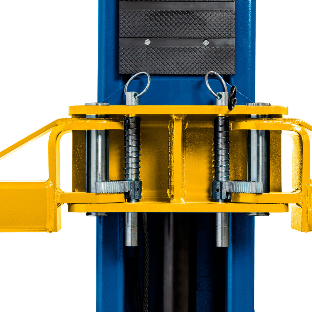 Автоподъемник двухстоечный ROSSVIK T4Е г/п 4.0т, 380В. Синий