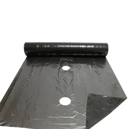 Пленка мульчирующая "Южанка" шаг 15см, перфорация в один ряд, 1,1м х 500м, черная