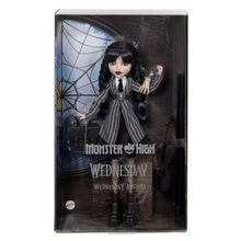 Кукла Monster High Wednesday Addams Core HXJ04