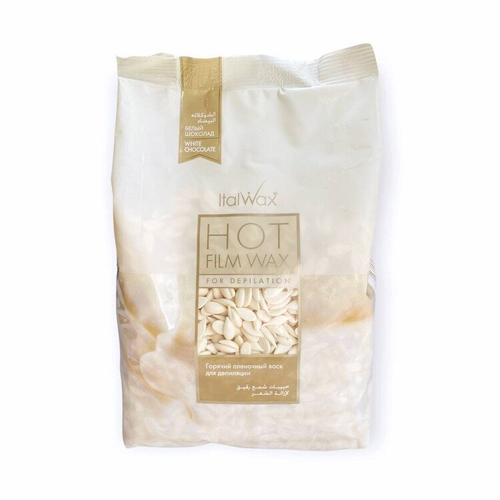 ITALWAX  Воск горячий пленочный "Белый шоколад" , 1000гр