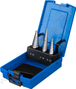 Набор ступенчатых сверл, 3 шт., 3-20мм, ЗУБР, серия Профессионал