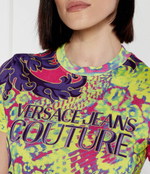 Футболка Versace Jeans Couture - разноцветная(76HAH6P3JS350)