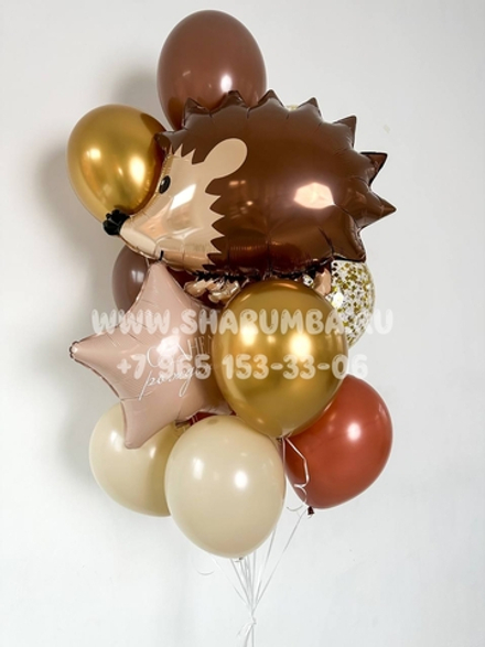 Композиция "Лесная Сказка" с Ёжиком и индивидуальной надписью