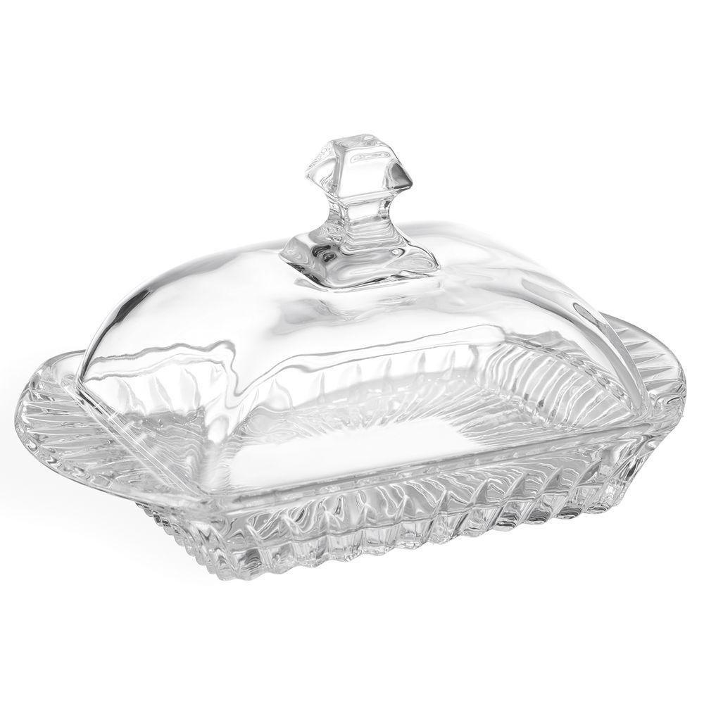 МАСЛЕНКА "MUZA CRYSTAL" 17,5*10,5 СМ. ВЫСОТА=9 СМ