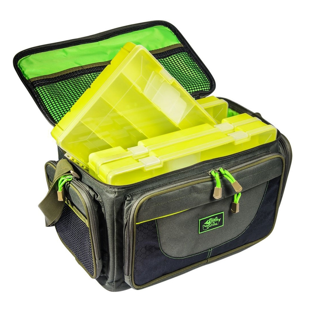 Tramp сумка рыболовная с пластиковыми коробками (4шт)