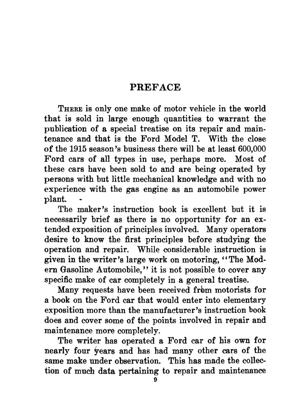 The Model T Ford Car, Its Construction, Operation and Repair | V.W. Pagé