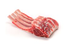 Корейка ягненка на кости 4 ребра замороженная~500г Корейка ягненка на кости 4 ребра замороженная~500г