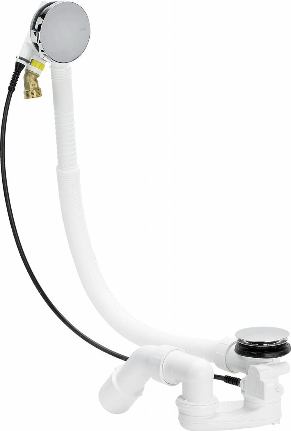 728014 Слив-перелив для ванны Viega Simplex Trio хром